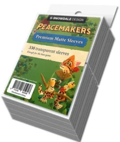Koszulki na karty Snowdale - Peacemakers: Horrors of War - Premium Matowe 56x87mm (330 sztuk)