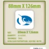 Koszulki na karty Swan Panasia 65x115 mm thick (grube) 75 sztuk