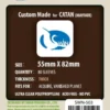 Koszulki na karty Swan Panasia 55x82 mm thick (grube) 80 sztuk