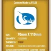 Koszulki na karty Swan Panasia 70x110 mm thick (grube) 75 sztuk