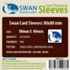 Koszulki na karty Swan Panasia 80x80 mm thin (cienkie) 150 sztuk