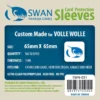 Koszulki na karty Swan Panasia 65x65 mm thin (cienkie) 160 sztuk
