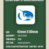 Koszulki na karty Swan Panasia 43x80 mm thin (cienkie) 160 sztuk