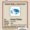 Koszulki na karty Swan Panasia 65x90 mm thick (grube) 100 sztuk