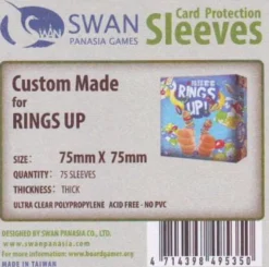 Koszulki na karty Swan Panasia 75x75 mm thick (grube) 75 sztuk