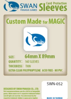 Koszulki na karty Swan Panasia 56x87 mm thin (cienkie) 160 sztuk