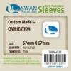 Koszulki na karty Swan Panasia 67x67 mm thin (cienkie) 160 sztuk