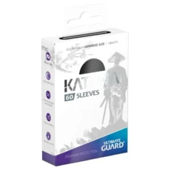 Koszulki na karty Ultimate Guard: Katana Japanese Size 60x86 mm - czarne (60 sztuk)