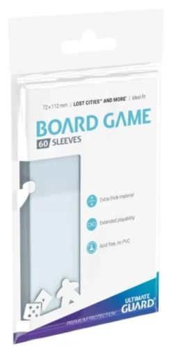 Koszulki na karty Ultimate Guard: Lost Cities Premium Soft 70x110 mm (60 sztuk)