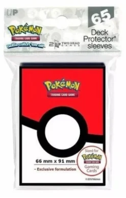 Koszulki na karty Ultra-Pro Pokémon Standard 66x91 mm 65 sztuk - Poke Ball