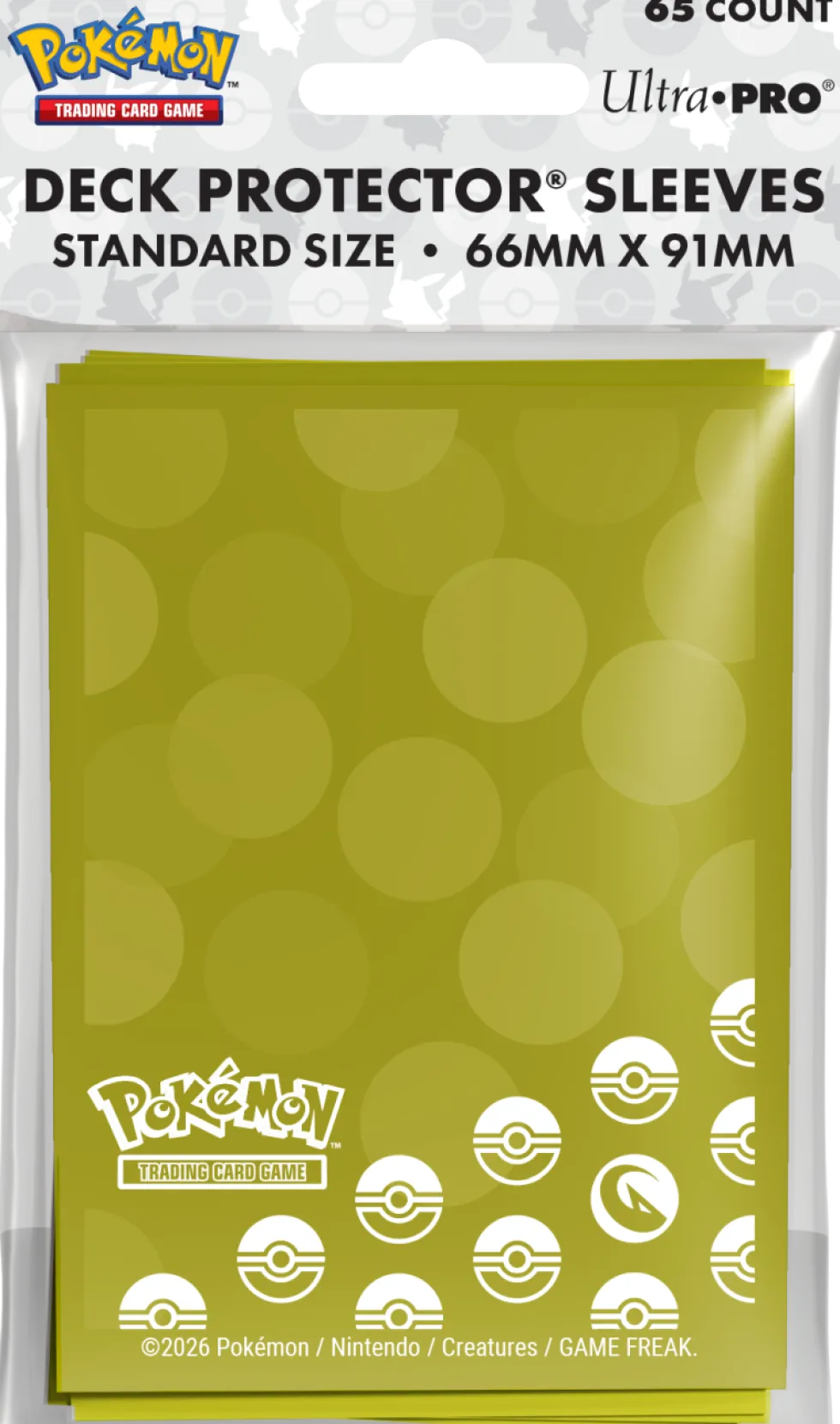 Koszulki na karty Ultra-Pro Pokémon Standard 66x91 mm 65 sztuk - Energy - Dragon Type