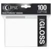 Koszulki na karty Ultra-Pro Pro-Gloss Eclipse Arctic White 66x91 mm 100 sztuk (białe)