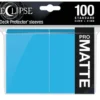 Koszulki na karty Ultra-Pro Pro-Matte Eclipse Sky Blue 66x91 mm 100 sztuk (niebieskie)