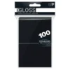 Koszulki na karty Ultra-Pro Pro-Gloss 66x91 mm 100 sztuk - Niebieskie