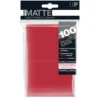 Koszulki na karty Ultra-Pro Pro-Matte Standard 66x91 mm 100 sztuk - czerwone