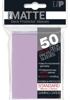 Koszulki na karty Ultra-Pro Pro-Matte Standard 66x91 mm 50 sztuk - lilac
