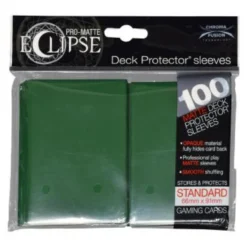 Koszulki na karty Ultra-Pro Pro-Matte Eclipse Forest Green Standard 66x91 mm 100 sztuk (leśny zielony)