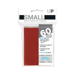 Koszulki na karty Ultra-Pro Small 62x89 mm 60 sztuk - pomarańczowe