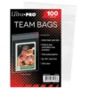 Koszulki na karty Ultra-Pro Team Bags Resealable Sleeves 86x98mm 100 sztuk