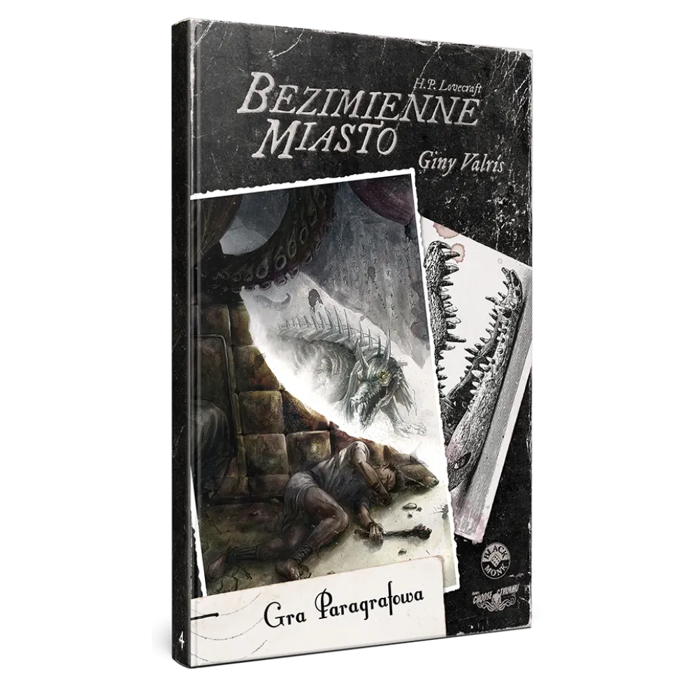 Książka paragrafowa: Choose Cthulhu 4 - Bezimienne Miasto