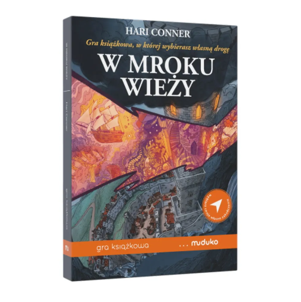 Książka paragrafowa: W mroku wieży - Gra książkowa, w której wybierasz własną drogę