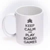 Kubek "Keep Calm and Play Board Games"