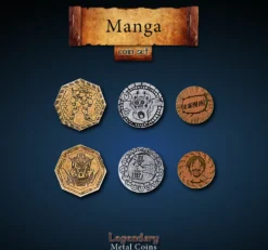 Legendary Metal Coins - Manga