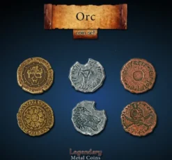 Legendary Metal Coins - Orc