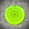 Licznik / dial do gier 1-24 - fluo żółty