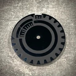 Licznik / dial do gier 1-24 - lity czarny