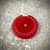 Licznik / dial do gier 1-15 - lity czerwony