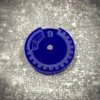 Licznik / dial do gier 0-9 - przeźroczysty zielony