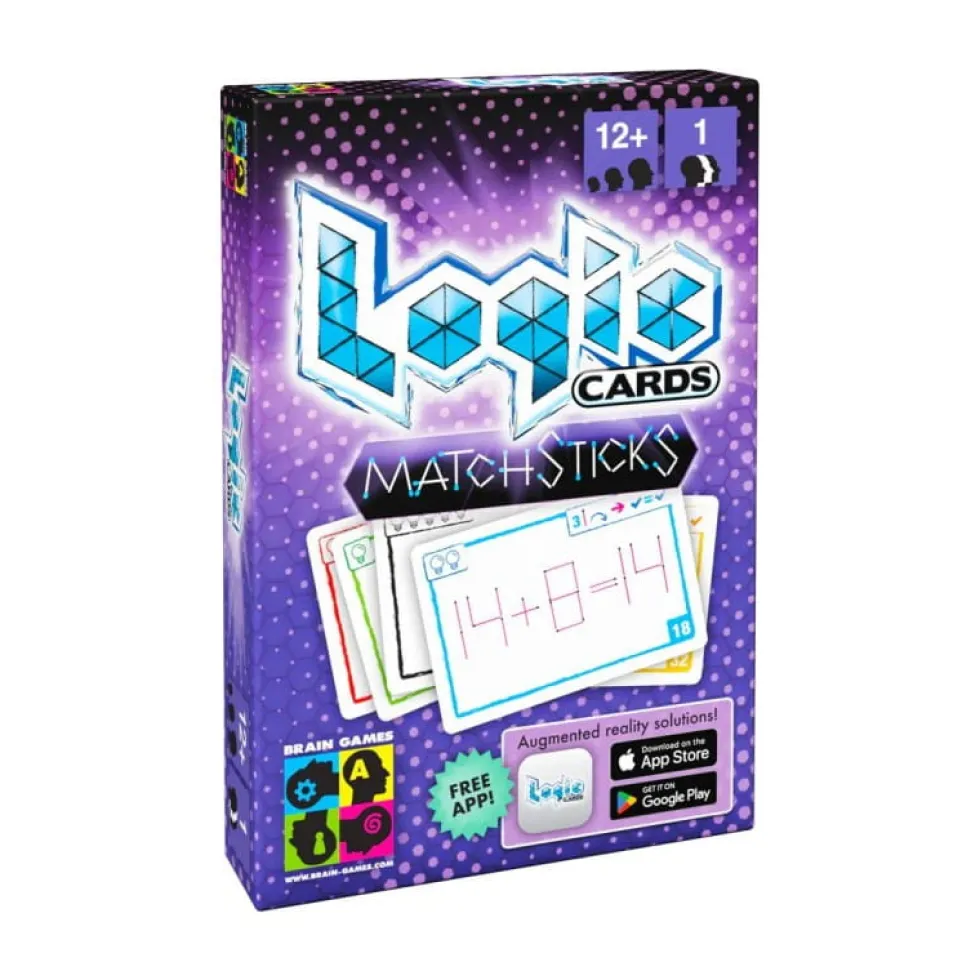 Logic Cards Matchsticks - Brain Games (edycja polska)