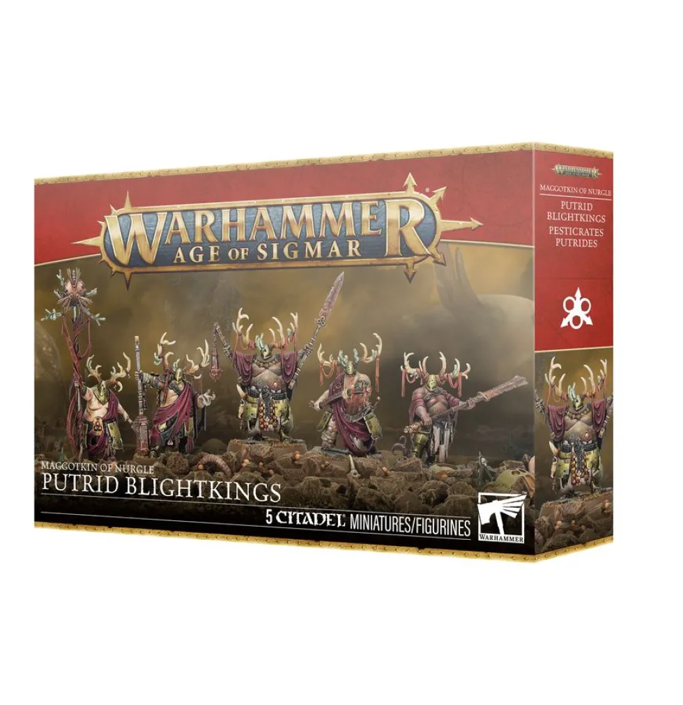 Maggotkin of Nurgle: Putrid Blightkings (Warhammer: Age of Sigmar)