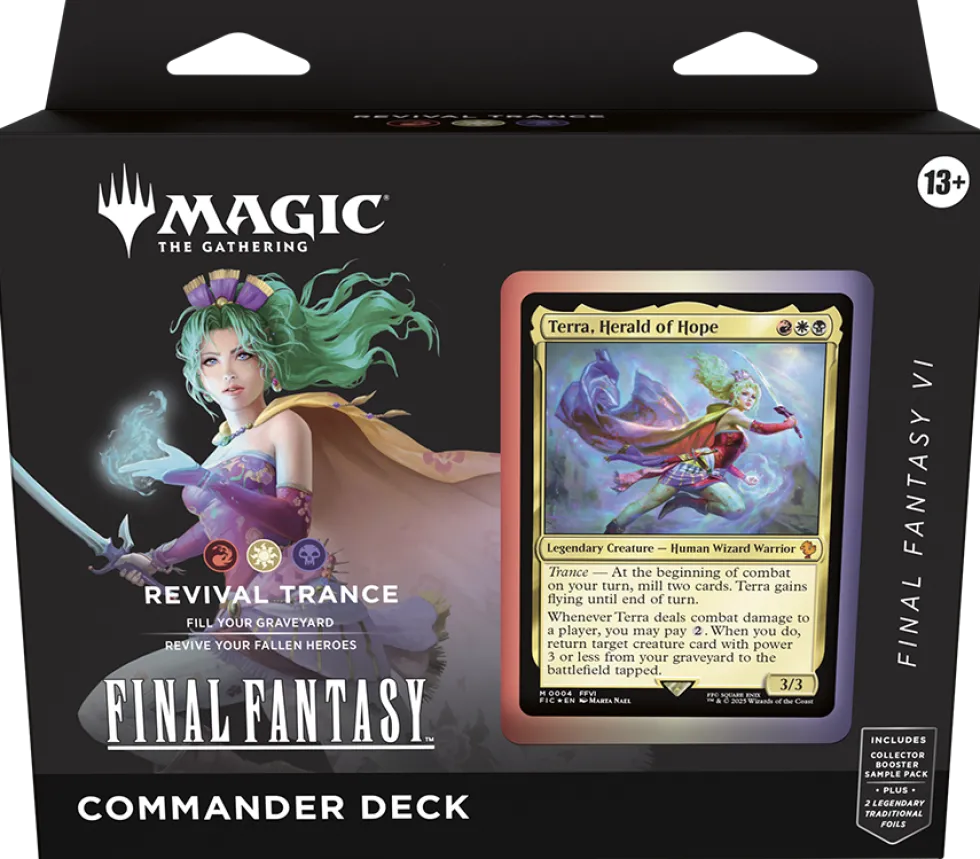 Magic the Gathering: Final Fantasy Commander Deck - Revival Trance