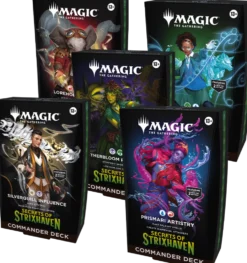 Magic the Gathering: Secrets of Strixhaven - Commander Deck - Zestaw 5 talii