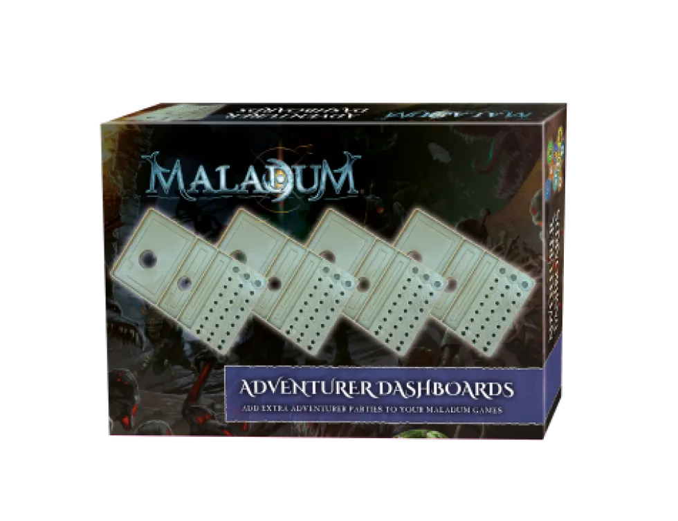 Maladum: Adventurer Dashboards