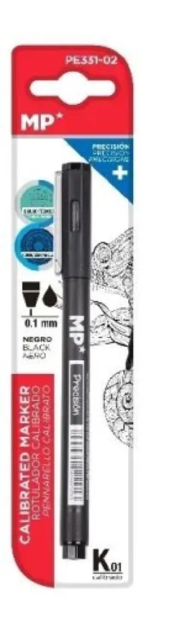 Marker precyzyjny kaligraficzny (0,1mm) - czarny