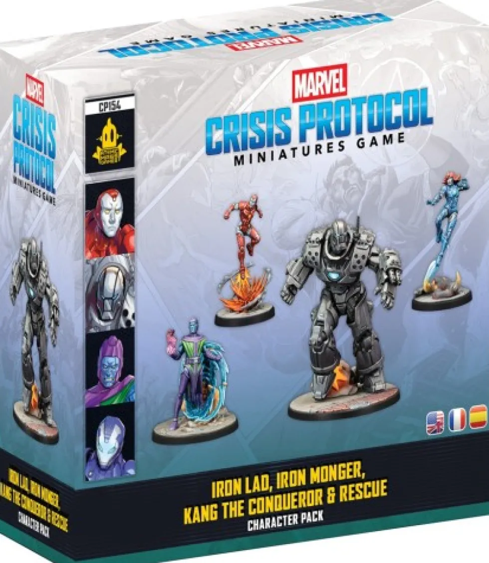 Marvel: Crisis Protocol - Iron Lad, Iron Monger, Kang the Conqueror & Rescue
