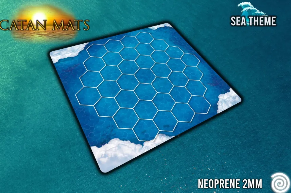 Mata do gry Catan dla 6 osób (Morze)