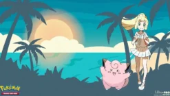 Mata do gry Ultra Pro: Pokemon - Playmat - Lillie and Clefairy