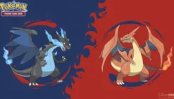 Mata do gry Ultra Pro: Pokémon - Playmat - Mega Charizard X Y