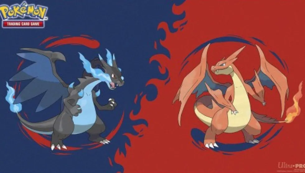 Mata do gry Ultra Pro: Pokémon - Playmat - Mega Charizard X Y