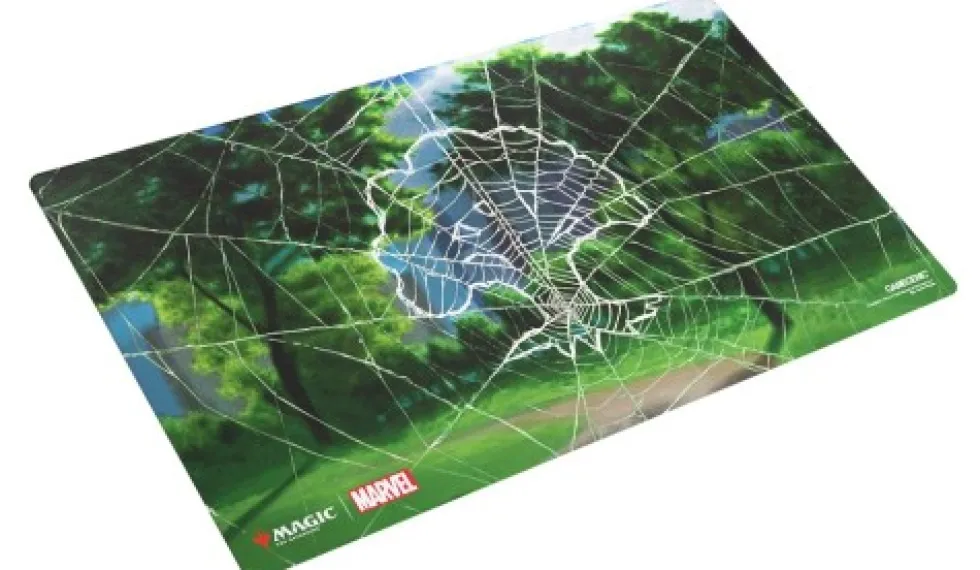 Mata Gamegenic: Magic the Gathering - Marvel's Spider-Man - Shiny Playmat - Forest