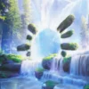 Mata Gamegenic: Magic the Gathering - Secrets of Strixhaven - Prime Playmat - Dreamroot Cascade