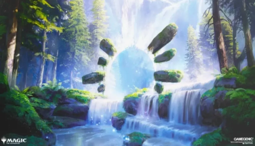 Mata Gamegenic: Magic the Gathering - Secrets of Strixhaven - Prime Playmat - Dreamroot Cascade
