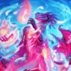 Mata Gamegenic: Magic the Gathering - Secrets of Strixhaven - Shiny Playmat - Prismari, the Inspiration