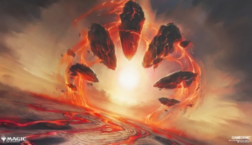 Mata Gamegenic: Magic the Gathering - Secrets of Strixhaven - Prime Playmat - Sundown Pass