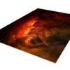 Mata gumowa jednostronna: Czerwona mgławica 48”x36” / 122x91,5 cm