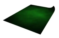 Mata gumowa jednostronna: Zielony dym 47"x31,5" / 120cm x 80cm